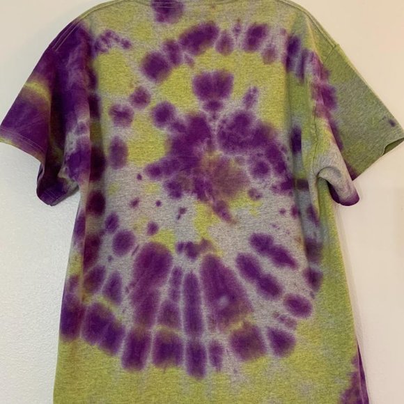 Hand Dyed Los Angeles Lakers T-Shirt - Picture 2 of 4